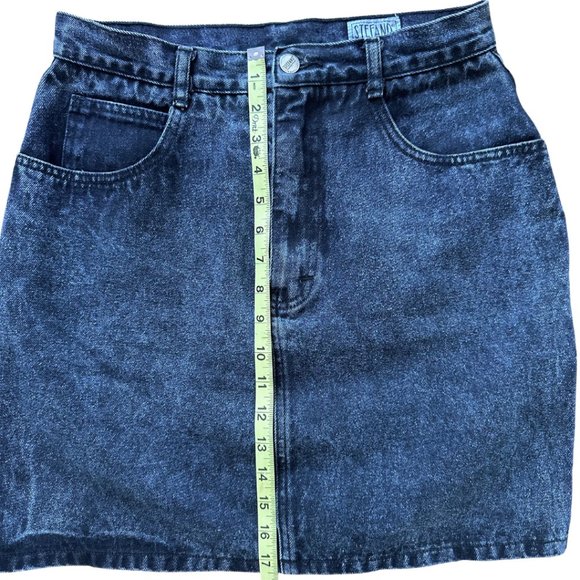 90s Vintage Stefano Jean Skirt US Women's size 12 - Picture 5 of 7